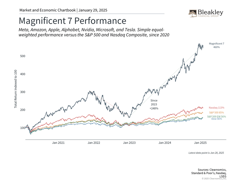 Magnificent 7 Performance - 1.29.25